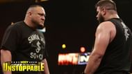 Image result for kevin owens vs samoa joe